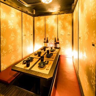 完全個室！ゆったりとした空間でお食事をお楽しみいただけます！