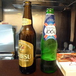 サンフォコン - ヱビス小瓶+クローネンブルグ1664小瓶