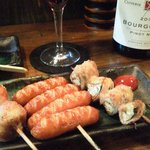 なごみや - ソーセージも焼く！　