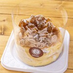 高倉町珈琲 - 冷製マロンクリームリコッタパンケーキテイクアウト限定