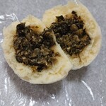 気楽な家 - 大根葉とふっくらモッチリ皮との相性抜群