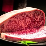 Japanese black beef Steak sirloin 100g