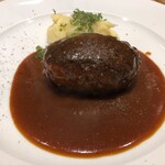 洋食 おがた - 洋食おがた特製ハンバーグ