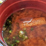 ライブハウス 窓枠カフェ アオゾラ - 味噌汁（ランチ）