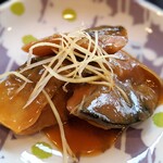 ライブハウス 窓枠カフェ アオゾラ - 鯖の味噌煮（ランチ）