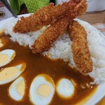 カリーハウス コロンボ - 日替わりカレー。(￥900)
      本日はエビフライカレーでした！