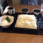 手打ちそば 毘沙門 - おろしせいろ大盛り