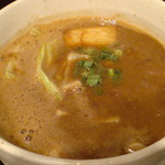 Hinoderamen - カレー剛つけ麺（つけ汁アップ）