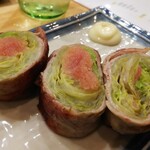 焼き鳥 ばかちん - レタス明太巻