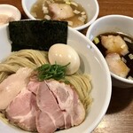 麺屋 藤むら - 特製昆布水つけ麺1100円
