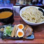 えび豚骨拉麺 春樹 - 辛つけ麺ＳＰ1,080円（終日ライス食べ放題）