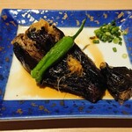 鳥源 - 揚げ物
今日はナス