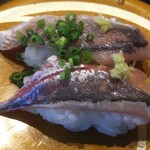 回転寿したかくら - アジ