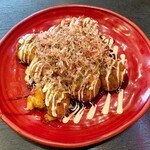 たこやき風風 - たこやき 9ヶ 300円