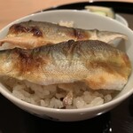 まき村 - 鮎ご飯