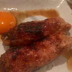 やきとり ぐるめ小僧 - 月見つくね