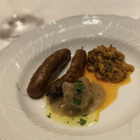 La Brianza - シチ愛農ポークの肉団子、近江牛色々煮込み、鹿と猪ソーセージ