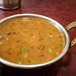 プルジャ ダイニング - 山羊の挽き肉のカレー