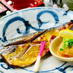 Grilled Kinka mackerel