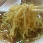 国民食堂 - 【2012年05月】限定の「T-1R太吉」の麺のアップ。