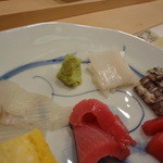 すし処浜谷 - ひらめにイカソーメン、玉子に・・