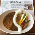 八剣山キッチン&マルシェ - 豊平峡ダムカレー、1,200円