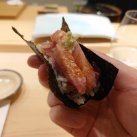 鮨 なんば 日比谷 - 手巻き