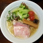 吟麺 今日華 - 「冷し塩ラーメン」(2020年6月28日)