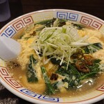 餃子と麺 いせのじょう - 卵とじラーメンは旨し。