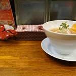 Kobutonramen - 18年7月 焼きアゴ煮干し冷やかけそば塩