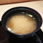 金子半之助 - 味噌汁