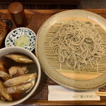 蕎麦切り 春のすけ - かしわせいろ