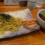 会津ラーメン 和 - 特製青じそ醤油つけ麺（1玉）