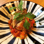 Bansan Kyoushoku - タンドリーチキンと夏野菜のラタトゥイユ