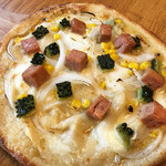 Bansan Kyoushoku - スパムとゴーヤのピザ