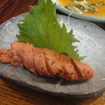 「たらこ」（400円）半焼きで