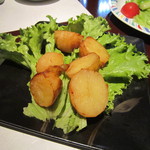 新じゃがの唐揚げです