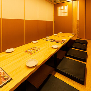 充実した完全個室！プライベート空間でリラックス