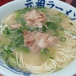 元祖ラーメン長浜家 - アップで