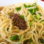 ラーメン二郎 - シビれ投下～♪