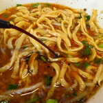 ラーメン二郎 - 赤酢投入～♪