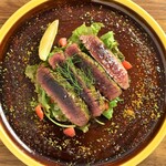 Marque-style grilled bluefin tuna