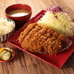 とんかつ檍のカレー屋 いっぺこっぺ - 特上ロースカツ定食