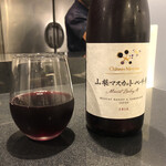 Japanese Soba Noodles 蔦 - 国産赤ワイングラス フルボディ（800円）