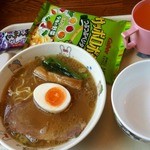 ラーメンねぎっこ - お子様ラーメン（しょうゆ味）350円