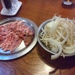 Hitsuji No Koya - 上ラム肉と野菜