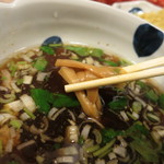 浅草名代らーめん 与ろゐ屋 - 【ざるらーめん】やわめなメンマ...