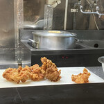 香満園 - 2020年7月。油淋鶏になる前の唐揚げ。