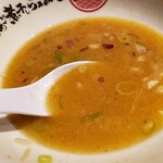 焼きあご煮干しらぁめん とびうお - このあと美味しくいただきました