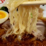 コクミンショクドウ - 『なま味しょうゆらーめん』の麺